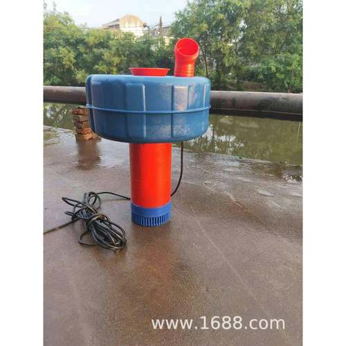 厂家供应铜线鱼虾塘4寸2.2KW单相220V喷水式增氧机农田灌溉浮水泵