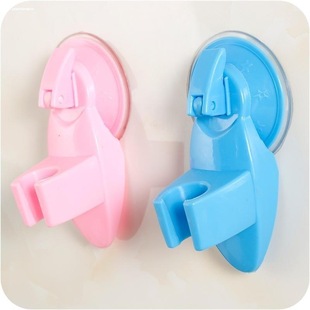 吸盘花洒支架免打孔花洒配件可移动调节淋浴喷头固定支架儿童挂钩