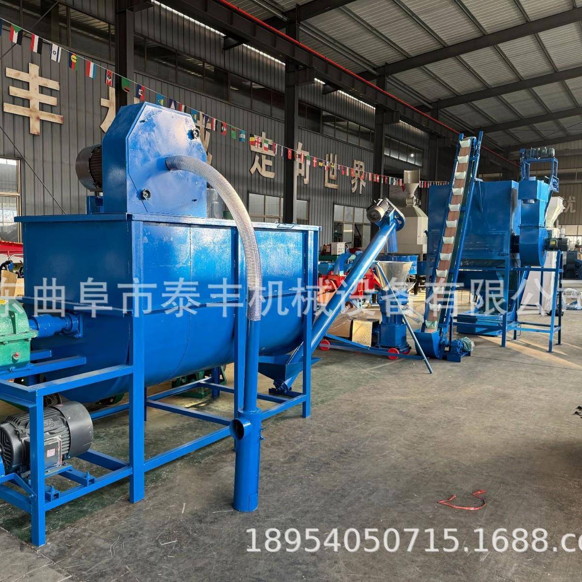 猪兔饲料颗粒机多功能鸡鸭饲料制粒机柴油家用电豆杆玉米造粒机