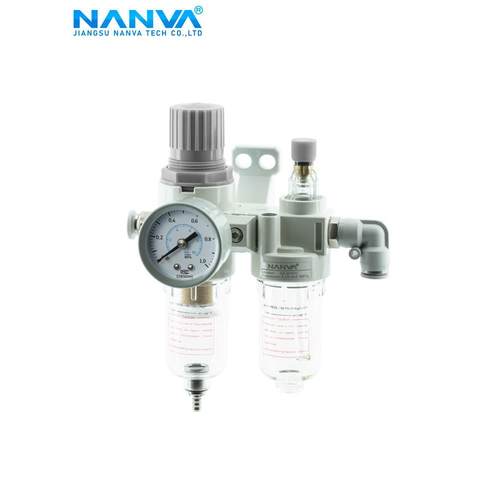 南阀AFC2000气动过滤减压二联油水分离过滤器调压阀AFR2000AL2000