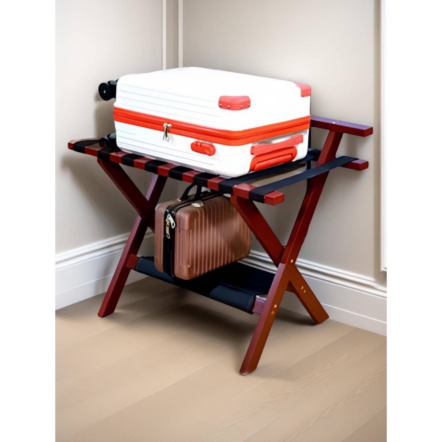 采购产品床边储藏架，卧室衣架，可折叠储藏架，酒店行李架，家庭