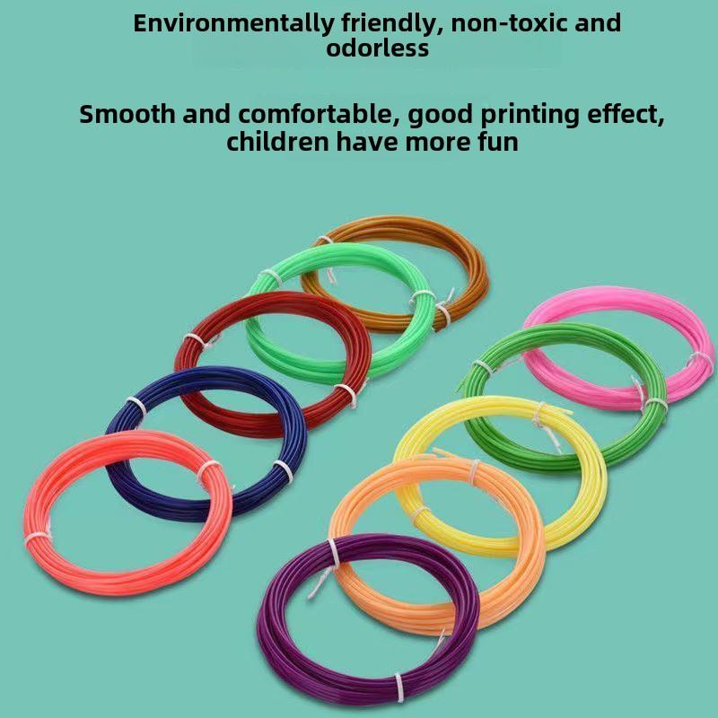 3d打印笔耗材立体涂鸦笔安全环保材料高温笔PLA材料低温笔PCL材料