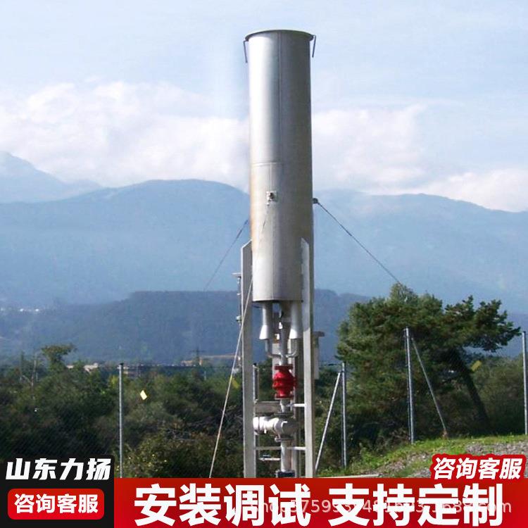 500立方垃圾填埋场污水处理池厌氧塔沼气火炬设备外燃式沼气火炬