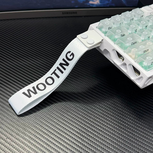 键盘飘带 wooting键帽装饰ev63客制化磁轴改装Atk通用挂绳挂件