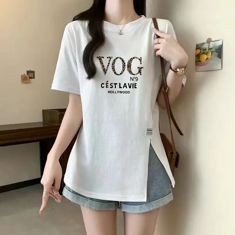 纯棉潮流短袖t恤女夏季爆款