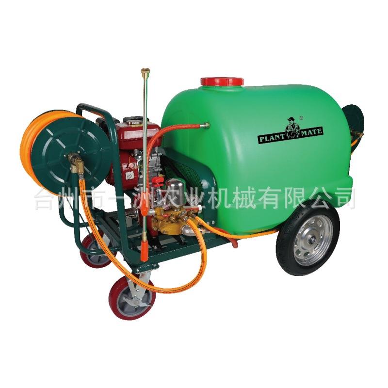 汽油动力300L500L手推式打药车高压农用园林喷雾器畜牧场消毒机