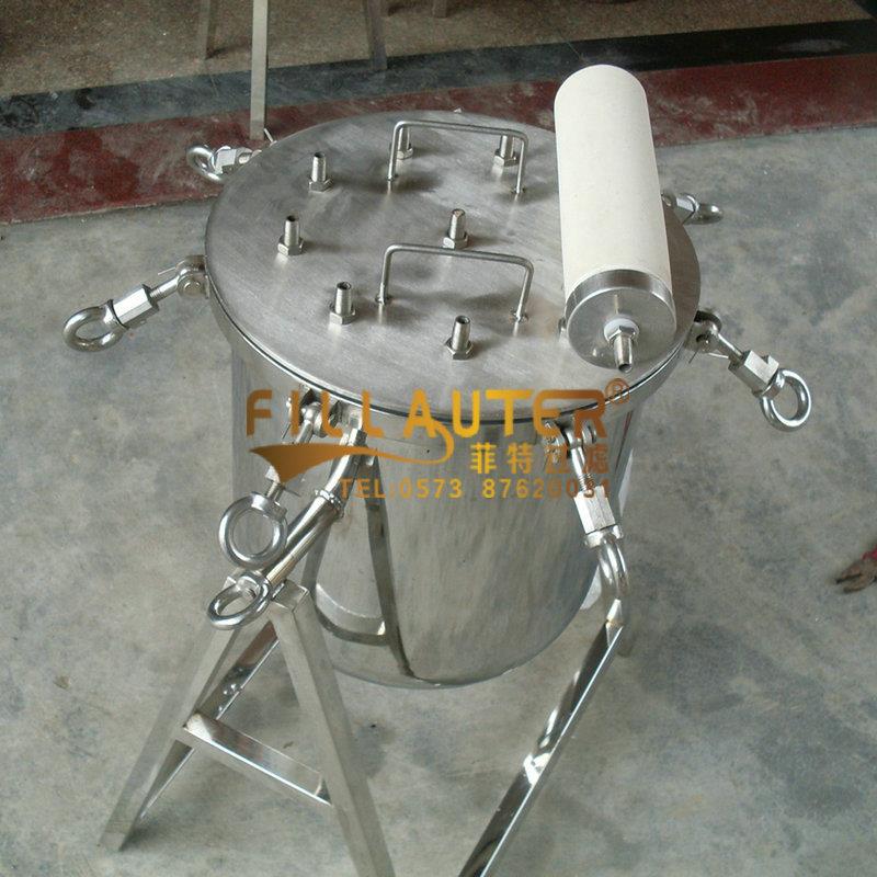 厂家供应桶式滤芯过滤器砂棒除菌高效除菌
