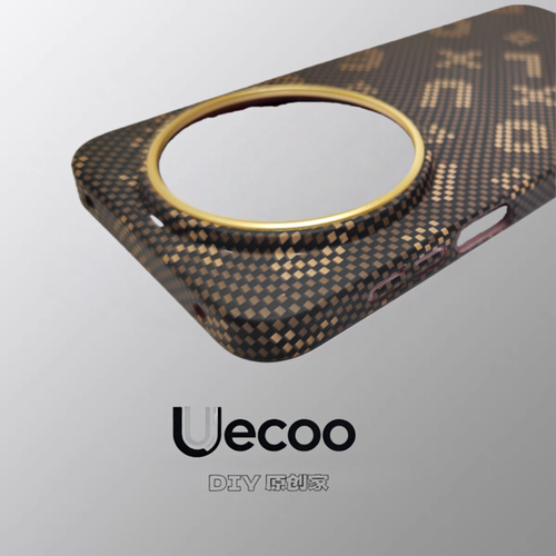 【Uecoo原创家】高级编织感凯夫拉纹保护套适用于华为mate80promax手机壳超薄全包磁吸碳纤维纹理华为mate70p