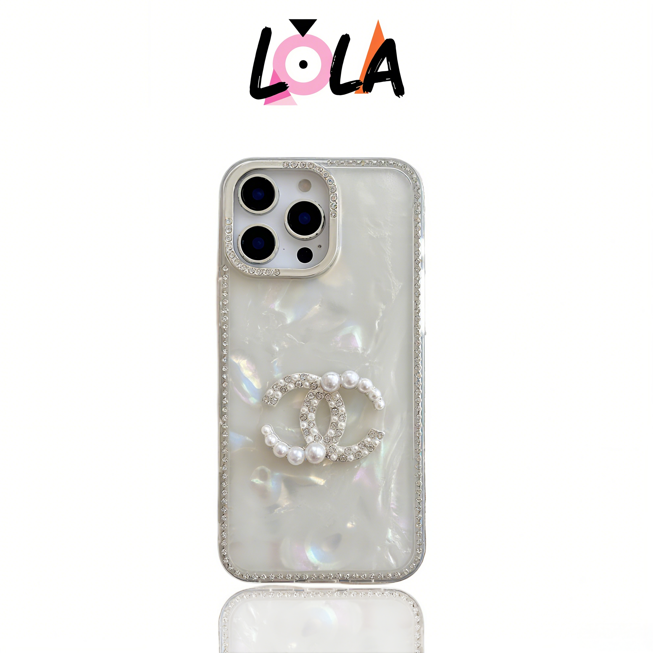 【超好看！！香奈儿苹果手机壳】