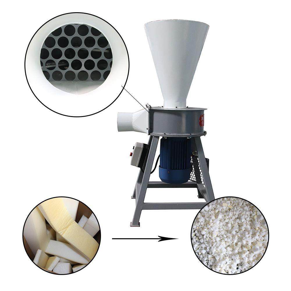 厂家销售小型碎海绵机乳胶慢回弹破碎机适合混合填充枕头沙发,机械设备,粉碎机,淘宝优惠券,粉丝福利购,淘宝优惠卷