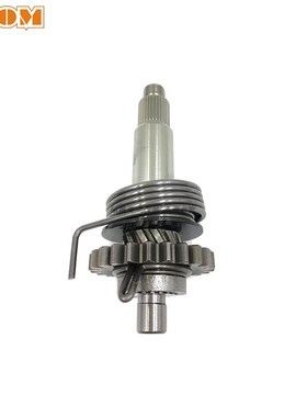 恒舰两冲发动机脚启动轴启动机构总成齿轮惰轮隆鑫MTDT2通用