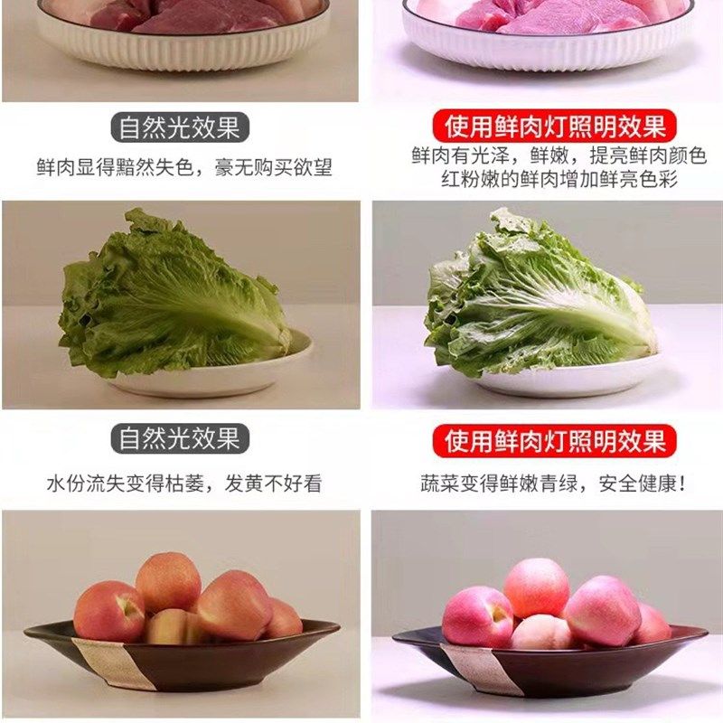 LD新生鲜灯白光鲜肉灯熟食卤菜灯超市蔬菜水果海鲜,家装灯饰光源,LED球泡灯,淘宝优惠券,粉丝福利购,淘宝优惠卷