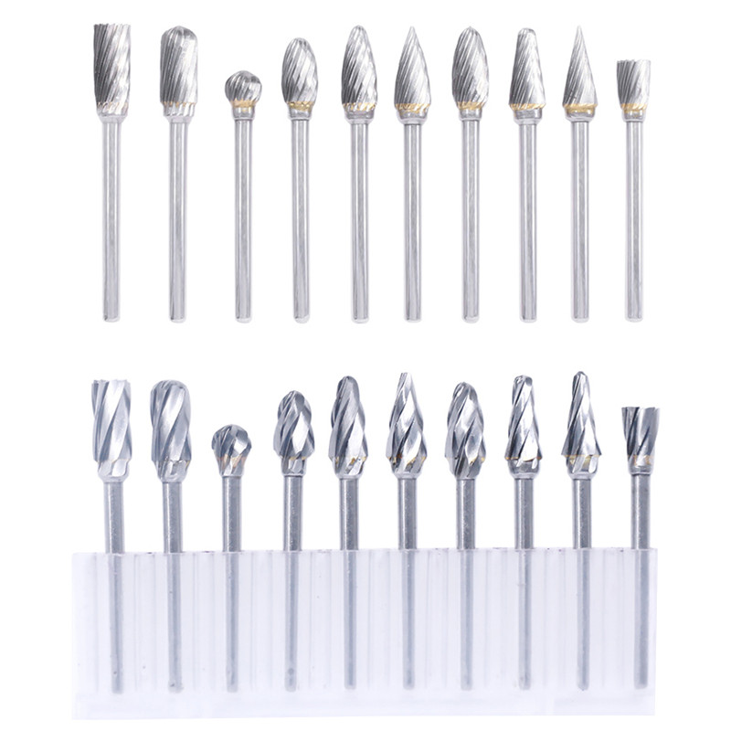 硬质合金旋转锉mm钨钢装打磨头木根雕刻玉石金属抛光滚磨刀