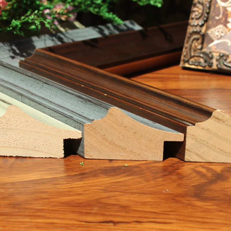 定做相框画框定实木油画框美式复古拼图框镜框十字绣装裱