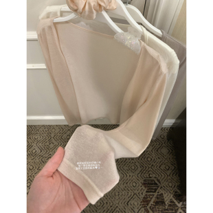 轻盈纸片人 t恤衫 莱赛尔亚麻薄款 长袖 纯欲 开衫 jijilulu积极璐