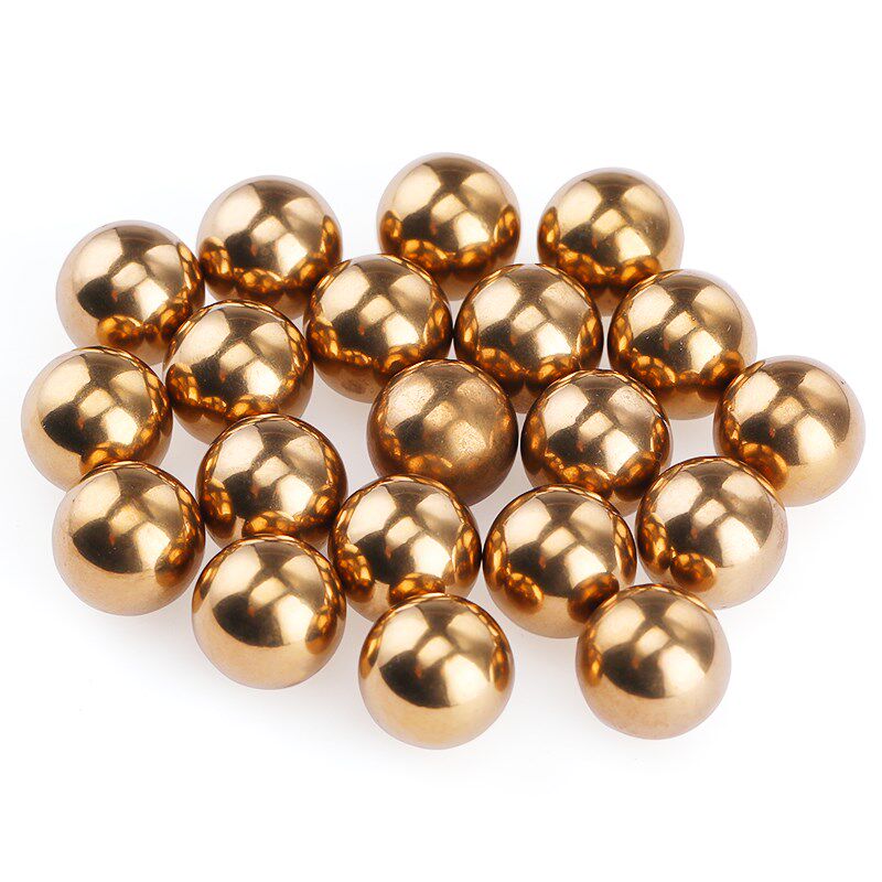 GLS 精密铜球实心5/6/7/8/9/0毫米20/30/40/50/60黄铜铜珠