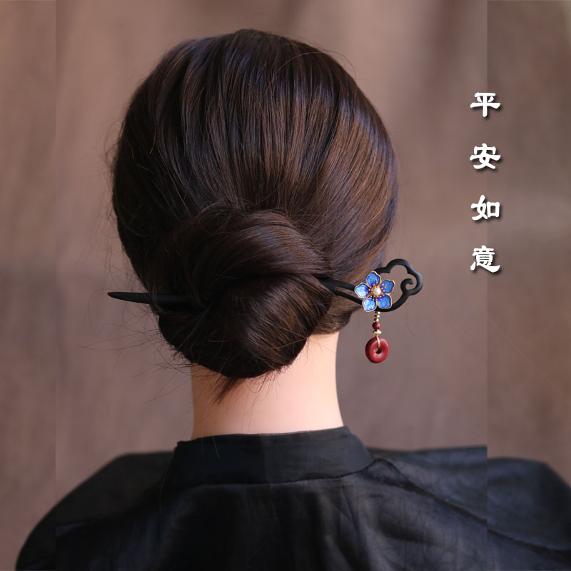 步摇新中式古风木簪旗袍汉服发饰