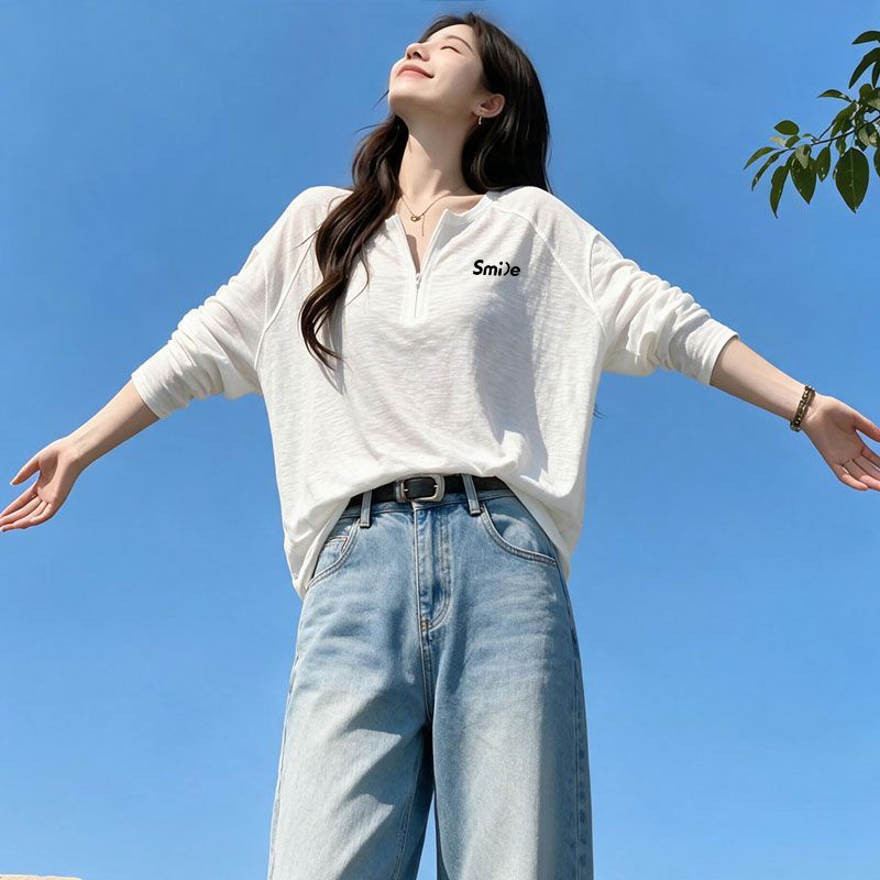 夏季纯棉雪花棉大码短袖T恤女