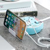 两脚插二脚插线板带转换器带线插充电插板