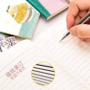 世纪金榜文具线本创意封面笔记本子日记本学生记事本本子时尚小新