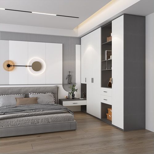 金牌全屋定制衣帽间走入式家装家用卧室家具现代衣橱