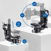 NO百诺9L悬臂云台三脚架碳纤维长焦定焦镜头打拍鸟利器
