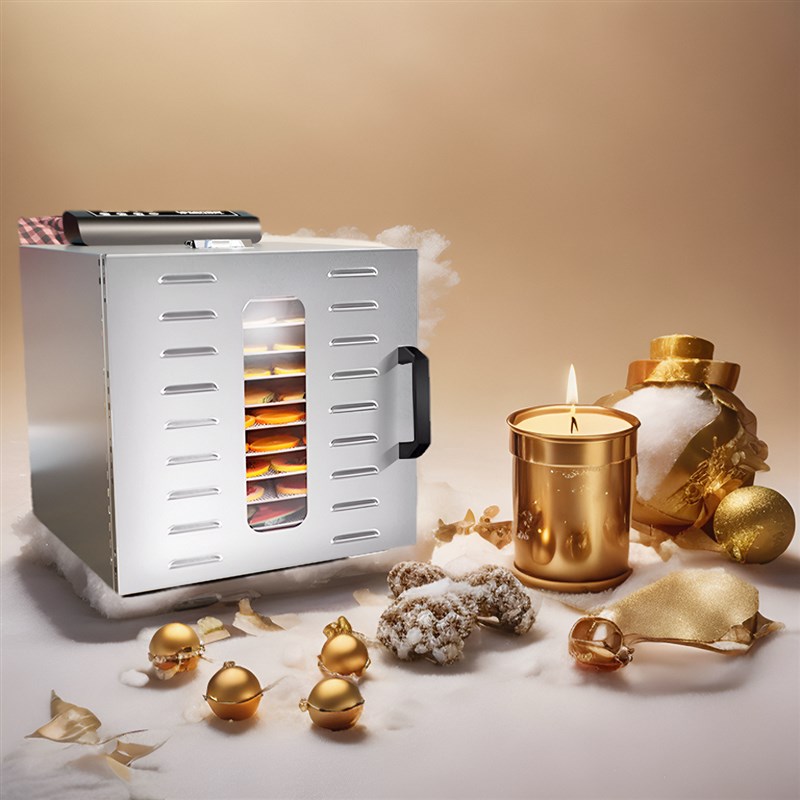 乐创水果烘干机食品家用小型宠物零干食物果蔬鸭脖大虾风干机商用