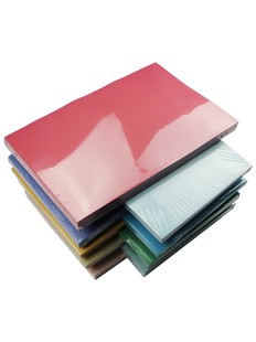 装订封皮加长纸装订成册封皮胶装机胶装凹凸封面皮纹纸打印标书文