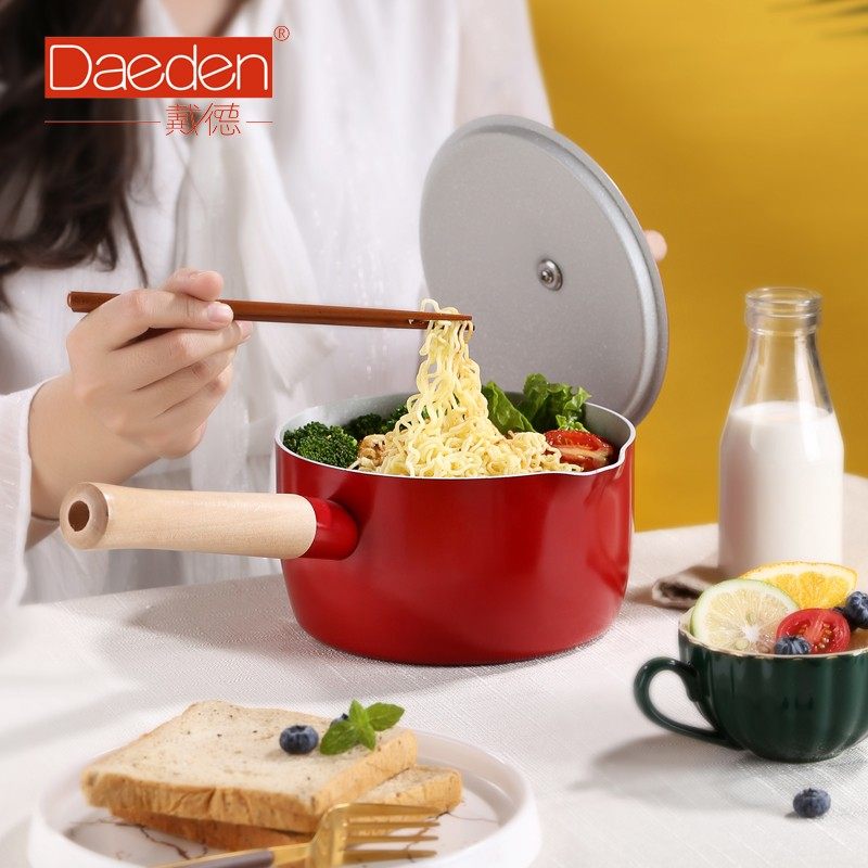 戴德多丽斯小奶锅宝宝辅食粘锅煲汤煮煲粥煎煮一体