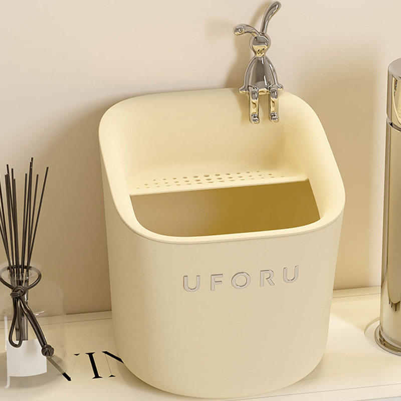 奶油风小号桌面垃圾桶爱创意家用办公室桌子茶几餐桌纸篓桶,家庭/个人清洁工具,垃圾桶,淘宝优惠券,粉丝福利购,淘宝优惠卷