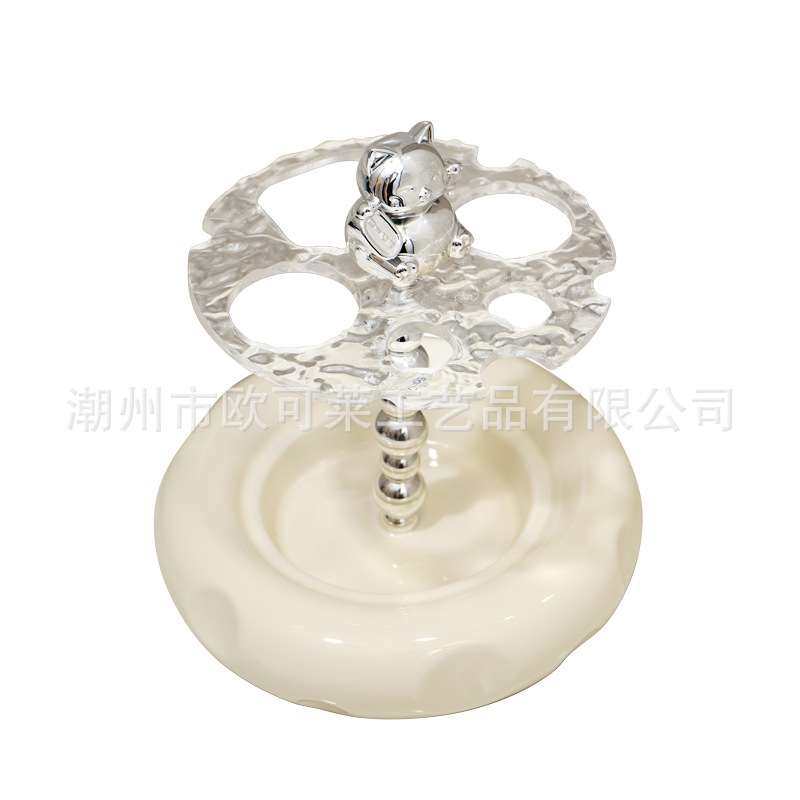 轻奢高级感奶油奶酪风家用漱口杯高颜值儿童情侣牙刷洗漱杯置物架