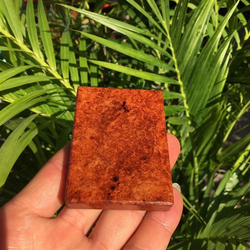 红木树瘤无事牌缅甸花梨老木料树瘤疤雕刻天然实木质手把玩挂件件