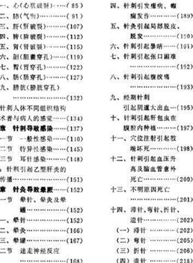针灸意外及其防治中医馆背景装饰道具装饰用品家居装饰
