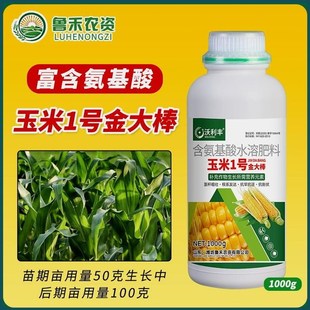 玉米号金大棒促根壮苗早熟强株耐旱抗涝抗倒伏叶面肥玉米