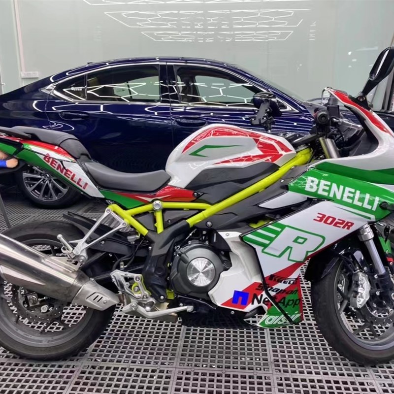 贝纳利新款老款302r 252r飓风龙卷风贴纸全车贴花版画防水改装