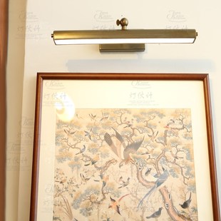 复古壁画灯现代装饰挂照画廊过道店铺咖啡厅家用镜前灯