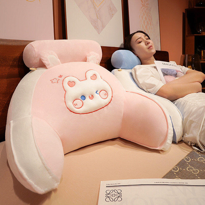 立体床头靠垫软包大靠背垫学生宿舍床上看书靠枕沙发抱枕护腰枕头,居家布艺,床头靠垫,淘宝优惠券,粉丝福利购,淘宝优惠卷