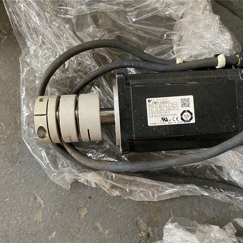 SGMAV-06ADA21 拆机安川伺服电机 功能测试包好 质量成色漂亮