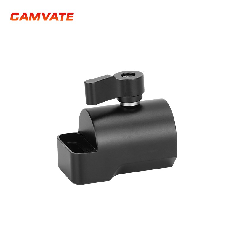 CAMVATE 1/4螺丝灯杆灯架头监视器安装件1923