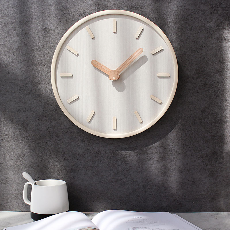 钟表挂钟客厅简约个性创意时钟挂墙家用现代静音石英钟新款时尚