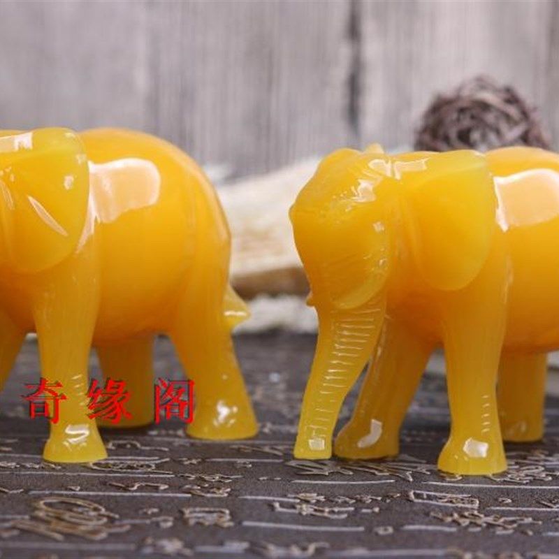 黄玉仿铜大象一对吸水家居客厅玄关装饰桌面摆设品工艺品,家居饰品,装饰摆件,淘宝优惠券,粉丝福利购,淘宝优惠卷