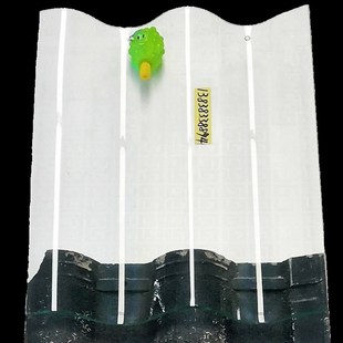 钢化玻璃亮瓦水泥机制彩瓦片传统老房斜屋顶阁楼天井窗PC拼接