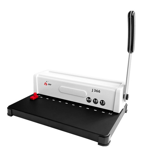 慧梦J366装订机手动打孔机十孔夹条装订机a3a4档案专用打孔机合同