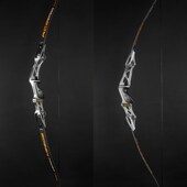 炎字弓坊新款 反曲泡沫进阶碳片口美猎竞技反曲弓射箭碳片