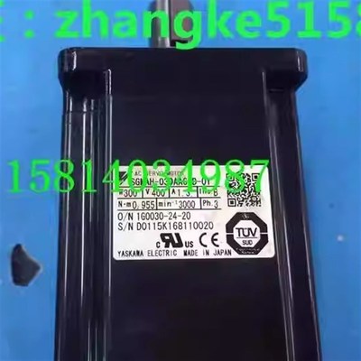 安川伺服电机SGMAH-03DAA6CD-OY包好 承接维修 议价