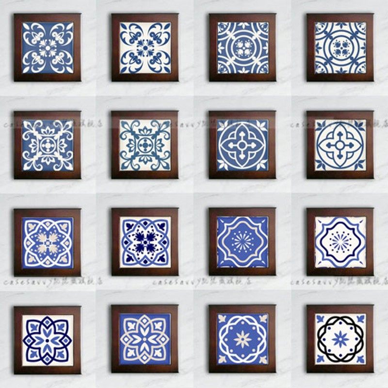 凯瑟薇古典复古青瓷陶瓷画瓷板画装饰画壁画,家居饰品,现代装饰画,淘宝优惠券,粉丝福利购,淘宝优惠卷