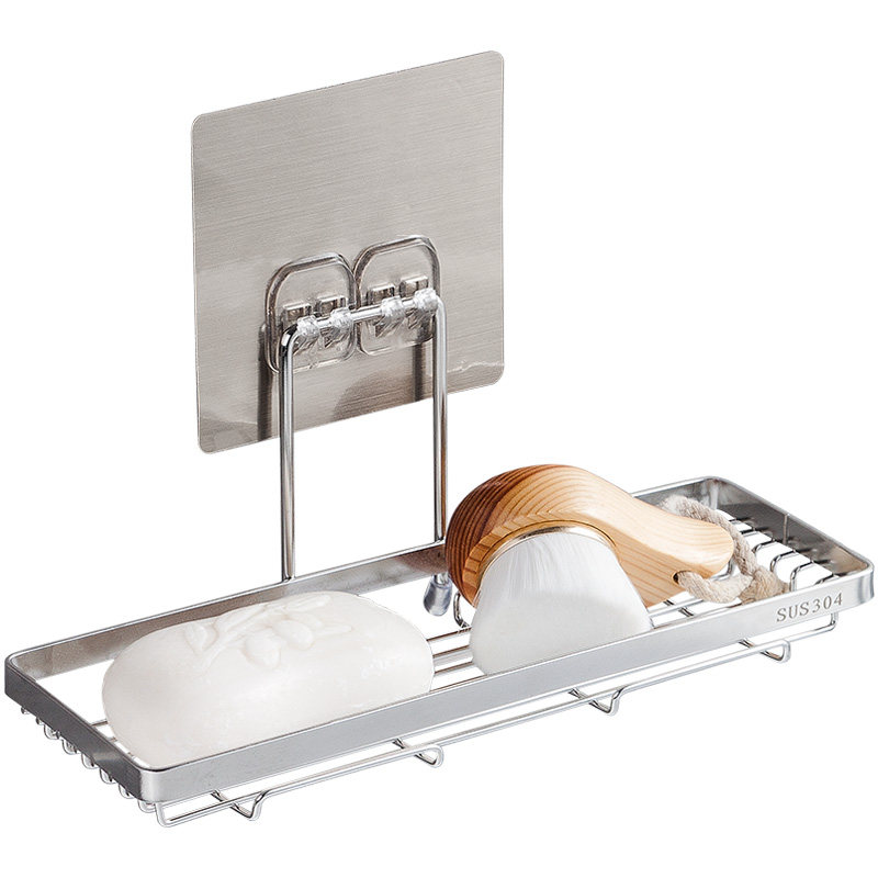 肥皂架 免打孔皂网皂托香皂盒浴室壁挂式沥水香皂架,家庭/个人清洁工具,皂盒,淘宝优惠券,粉丝福利购,淘宝优惠卷