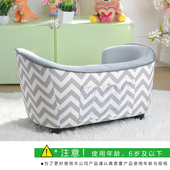 儿童沙发爱宝宝小沙发椅卡通布艺迷你宠物沙发婴幼儿布艺圈椅