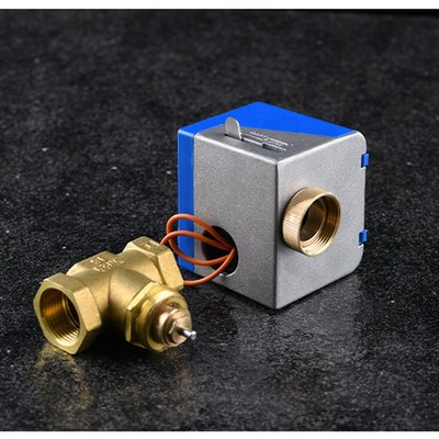 江森款电动二通 空调电动风机两通DN2 分