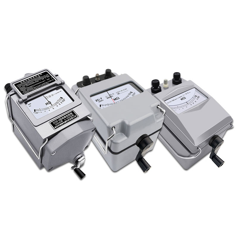 祥瑞德zc---7-11d电工摇表0v兆欧表1000绝缘电阻测试仪揺表